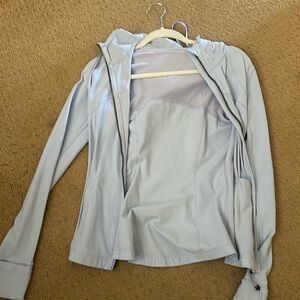 LULULEMON light blue zip jacket